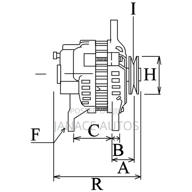 Rover Mini Cooper Alternator (1996-2001) - 1