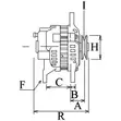 Rover Mini Cooper Alternator (1996-2001) - 1