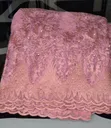 Elegant Onion Pink French Net Lace - 5 Yards - 4