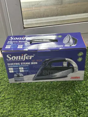 Quality Sonifer Steam Iron - Brand New