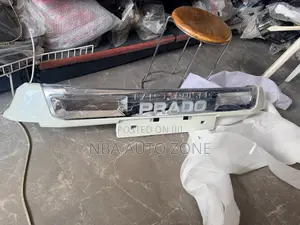 Toyota Land Cruiser Prado 2017-2022 Front Bumper Spoiler Guard with LED