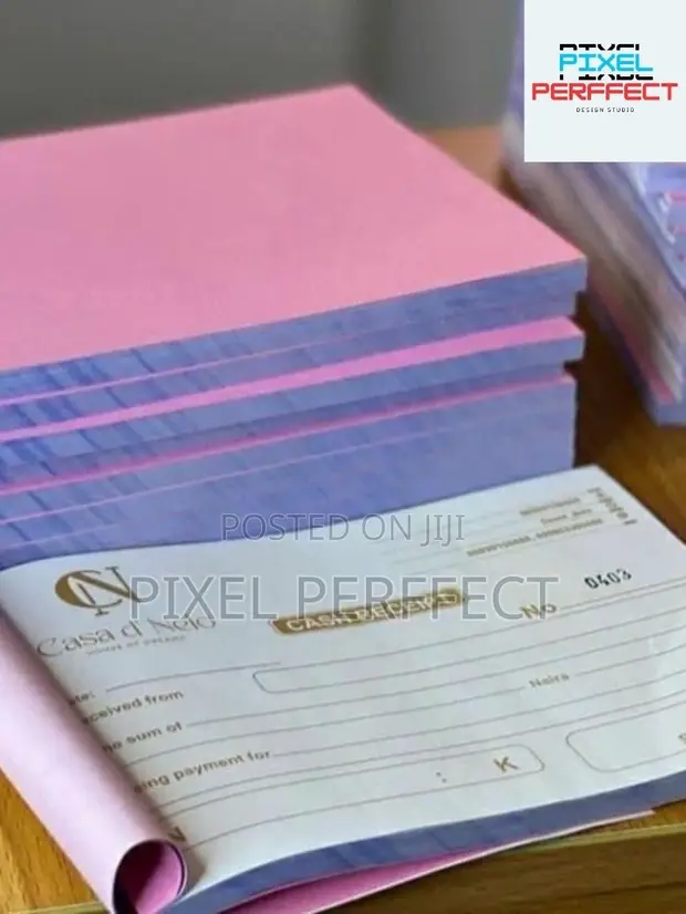 Receipt and Invoice Book Printing - 1