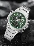 Naviforce Dual Display Sports Watch - Full Black - 5
