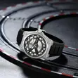 Naviforce Casual Watch - Silver Blue Silicone - 5