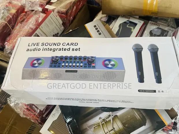 Live Sound Card and Audio Integrated Set - 1