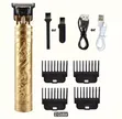 Rechargeable Cordless Hair Clipper & Beard Trimmer Set - 1