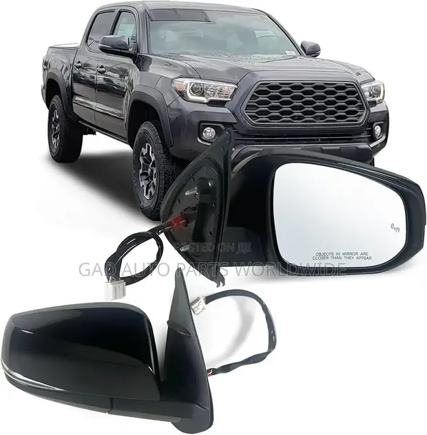 Toyota Tacoma Side Mirrors with Turn Signals (2016-2022) - 1