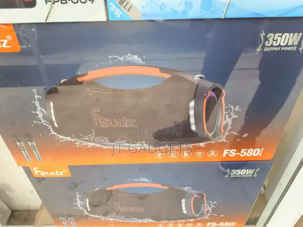 FSUDZ FS-580 Portable Wireless Speaker with 2 Mics - 1
