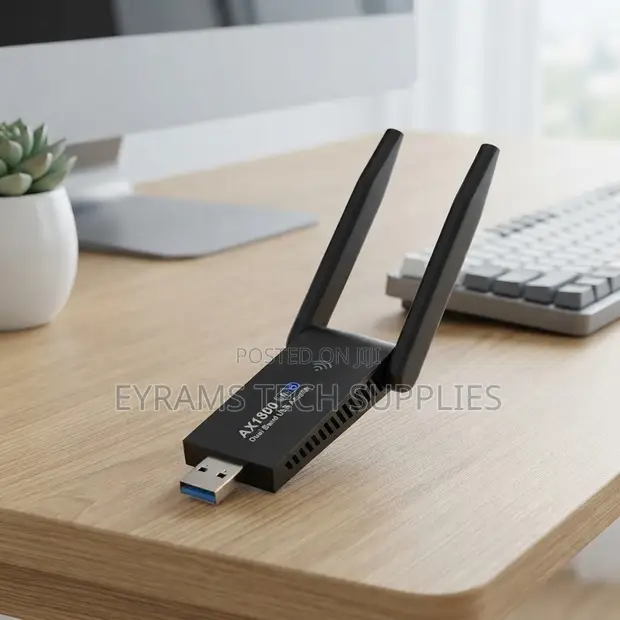 USB WiFi 6 Adapter 1800Mbps Dual Band - 1