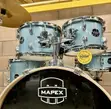 Mapex Venus 5-Piece Complete Drum Set - Aqua Blue - 3