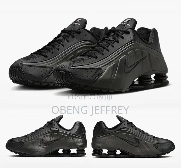 Original Nike Shox R4 Triple Black - 1