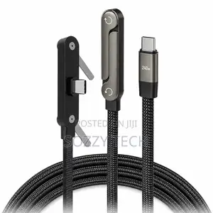 240W Sideways Phone Charger & Holder Cable