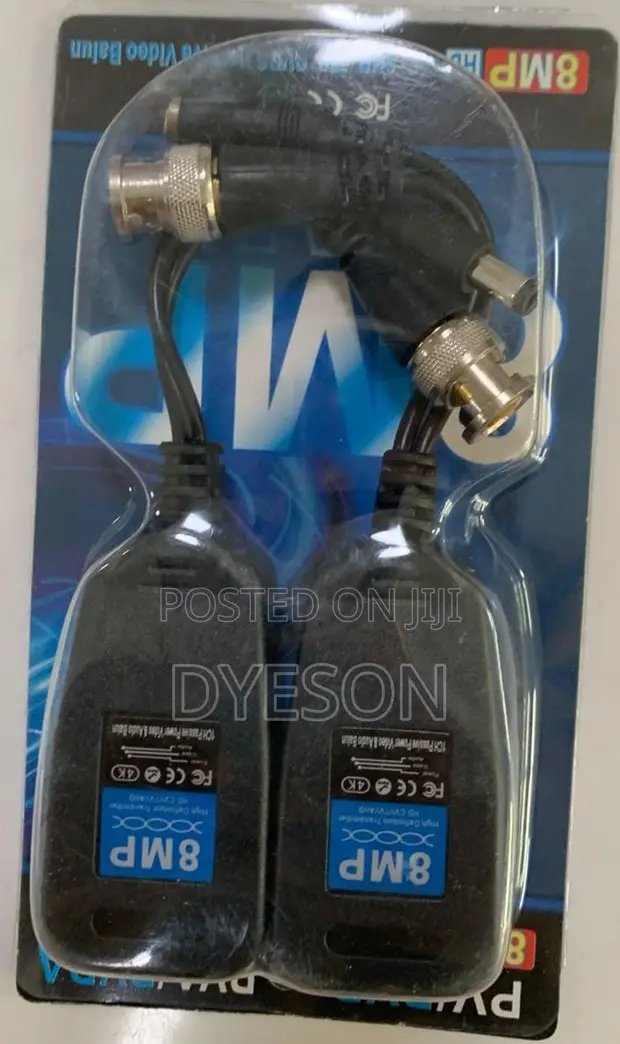 8MP HD CCTV Video Balun Transceiver - 1