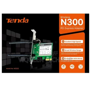 Tenda W322E Wireless N300 PCI Express Adapter