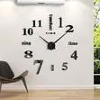 3D Wall Clock - Modern DIY Wall Clock for Living Room - 1