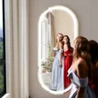 Hard Surface Smart Salon Mirror with LED Light (150x60cm) - 2