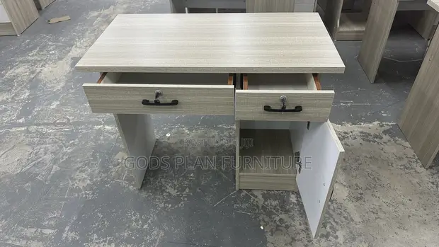 Brand New Mini Office Desk with Lockable Drawers - 1