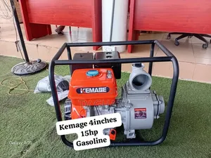 Kemage 15HP Heavy-Duty Water Pump - 4-Inch