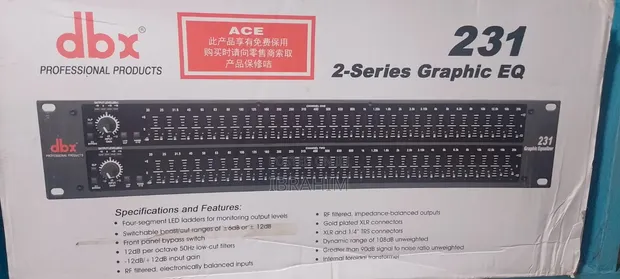 DBX Double Graphic Equalizer - 1