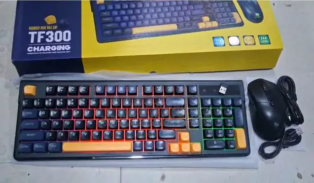 T-Wolf Wireless Keyboard and Mouse Set - 1