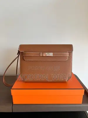 Genuine Leather Hermes Handbag