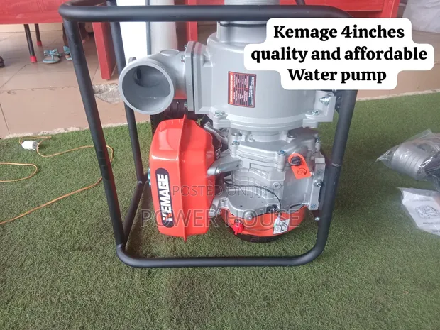 Heavy-Duty KEMAGE Gasoline Water Pump for Irrigation & Drainage - 1