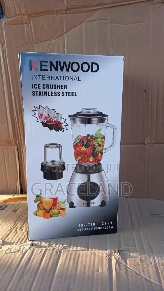 Original Kenwood High Quality Blender - Stainless Steel - 1