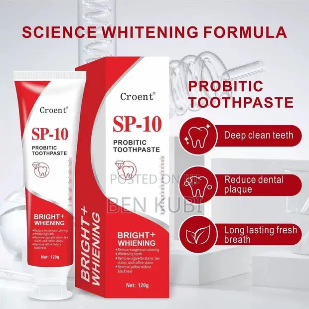 SP10 Probiotics Teeth Whitening Paste - 1
