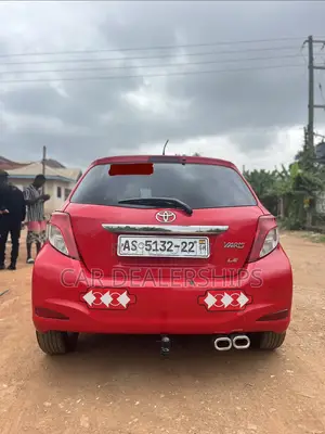 Toyota Yaris 2013 Red