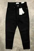Zara Men's Slim Tapered Jeans - Black, Waist 31, Length 32 - 1