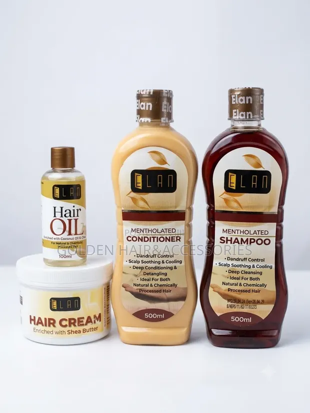 Elan Hair Nourish, Repair & Shine Package - 1