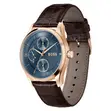 Hugo Boss Principle Blue Dial Leather Strap Watch | Hb1514273 - 2