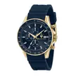 Maserati Sfida 44mm Blue Gold Chronograph Watch - 1