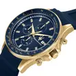 Maserati Sfida 44mm Blue Gold Chronograph Watch - 2