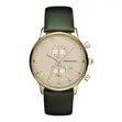 Emporio Armani Green Leather Strap Men's Watch - AR1722 - 2