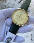 Emporio Armani Green Leather Strap Men's Watch - AR1722 - 3