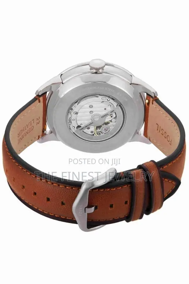 Fossil Townsman Automatic Brown Leather Watch - ME3265 - 1