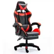 Ergonomic Office/Gaming Chair with Footrest - 1