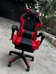 Ergonomic Office/Gaming Chair with Footrest - 4