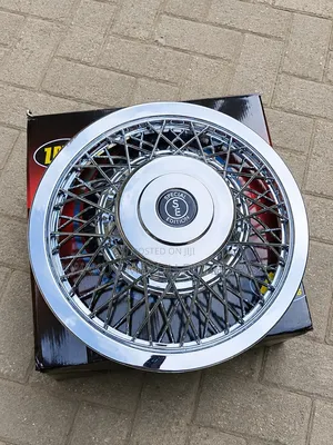 Luxury Chrome Wire Spoke Wheel Covers - Special Edition (14", 15")