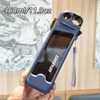 Quality Square Water Bottle with Straw - 4