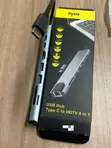 8-in-1 USB-C Hub with RJ45, SD/TF Card Reader - 2