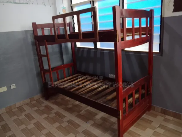 Single Bunk Bed with Guard Rail - 1