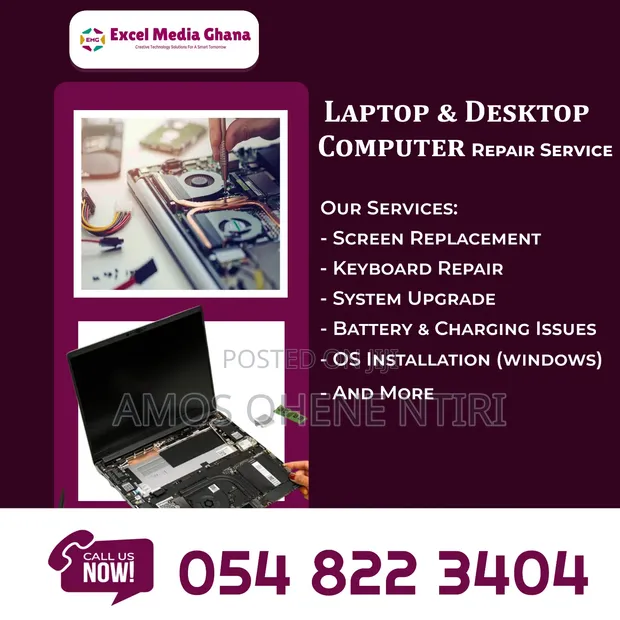 Laptop & Desktop Computer Repairs - 1