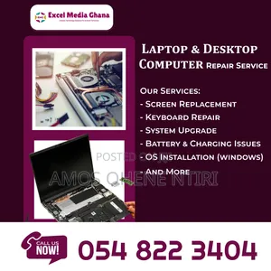 Laptop & Desktop Computer Repairs