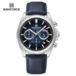 Naviforce Chronograph Leather Watch for Men - 2