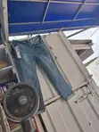 Ladies Jeans Trousers - Size L, Azure - 1