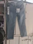 Ladies Jeans Trousers - Size L, Azure - 2