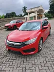 2018 Honda Civic LX Sedan Red - 2