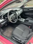 2018 Honda Civic LX Sedan Red - 3